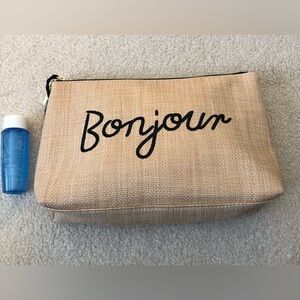 Brand New Bonjour Lancôme Make Up Case and Free Eye Makeup Remover